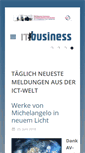 Mobile Screenshot of itbusiness.ch
